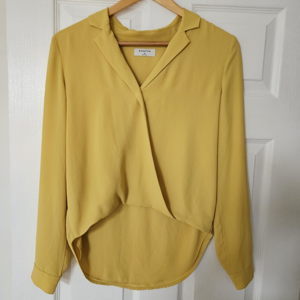 Babaton Brett Blouse Yellow